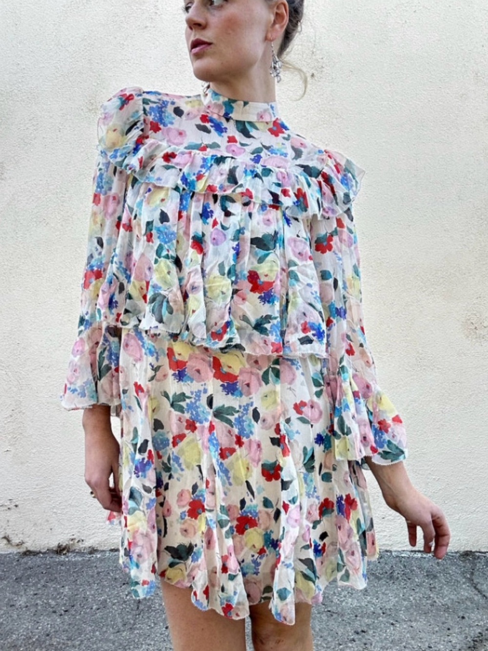 DÔEN Alette Dress in Fleur Du Matin Summer Collection 2024